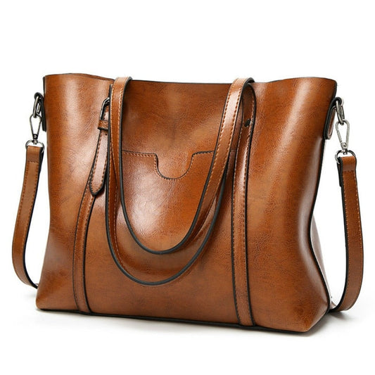Shoulder Bags for Women Oil Wax Leather